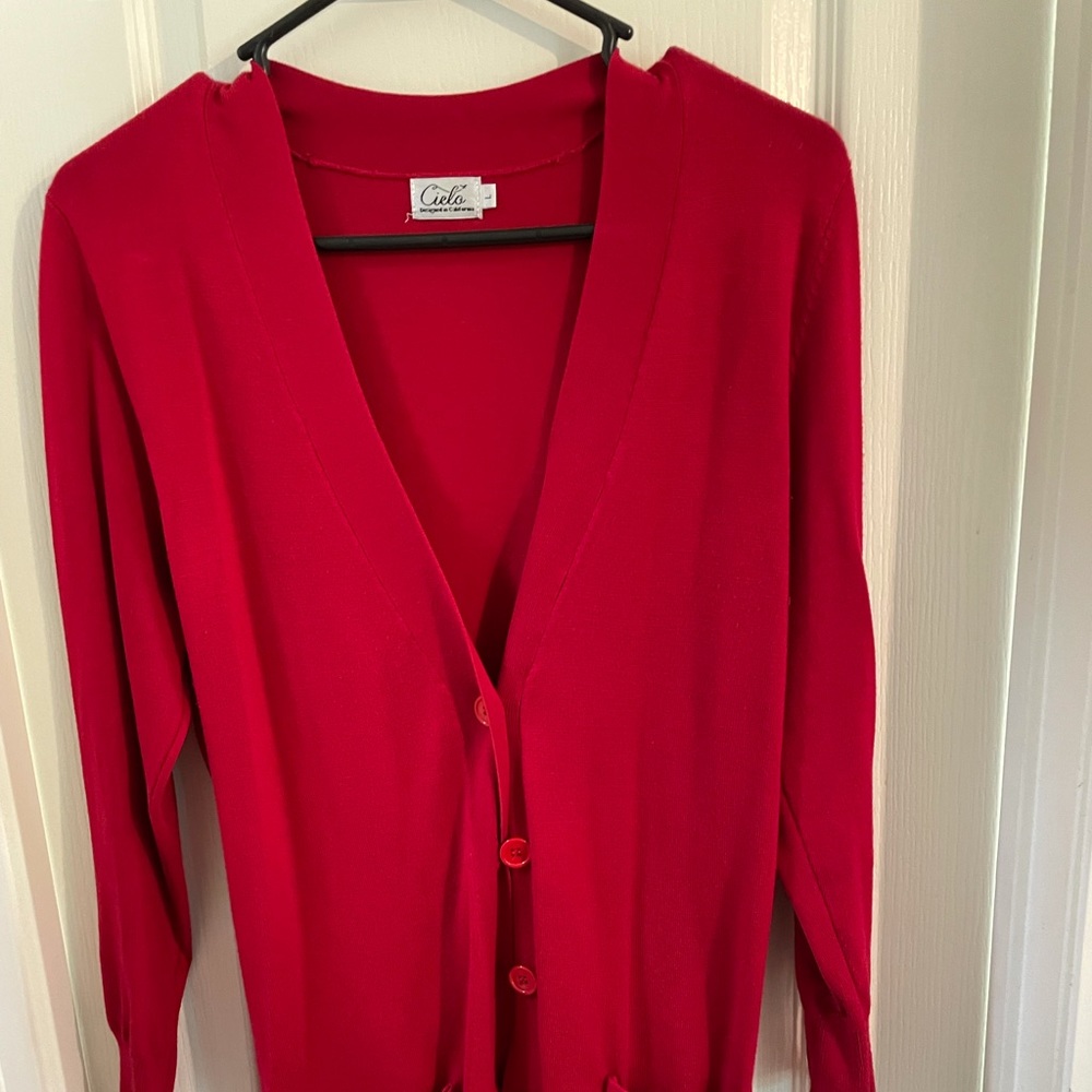 Red Cardigan